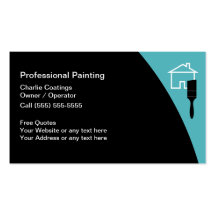 Painter Business Cards
