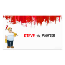 Painter, Construction Business Card