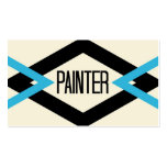 Painter Trendy Business Card
