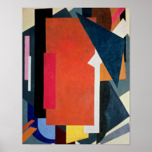 Painterly Architectonics, 1916-17 Print