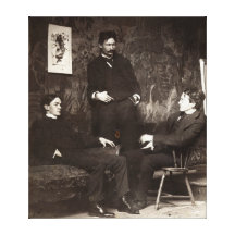 Painters Everett Shinn Robert Henri John Sloan Stretched Canvas Prints