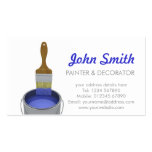 Painting and Decorating Business Card