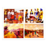 PAINTING Bb copy, GREETING FROM AFRICA Postcard