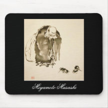 Painting by Miyamoto Musashi, c. 1600s Mouse Pad