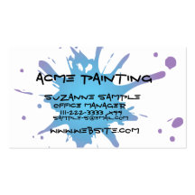 Painting Card Business Card Template