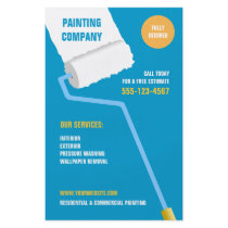 Painting Company / Contractor flyer