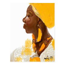 PAINTING OF OCHUN POST CARDS