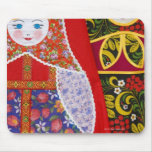 Painting of Russian Matryoshka doll Mousepad