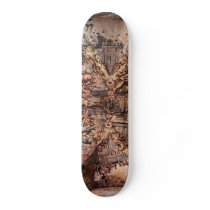 Painting on the Ceiling of Atotonilco Church Skate Board