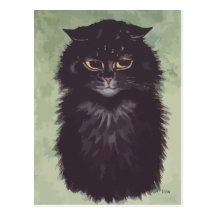 Painting Persian cat n° 2 Postcard