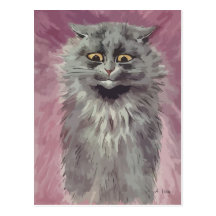 Painting Persian cat n° 3 Post Cards
