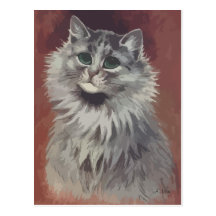 Painting Persian cat n° 5 Postcards