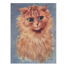 Painting Persian cat n° 6 Postcard