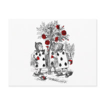 Painting the Roses Red Post Card