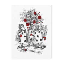 Painting the Roses Red Post Cards