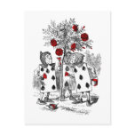 Painting the Roses Red postcards