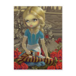 "Painting the Roses Red" Postcard