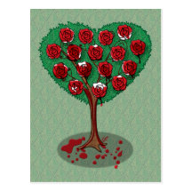 Painting The Roses Red Postcard