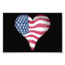 Painting USA Flag Art Photo