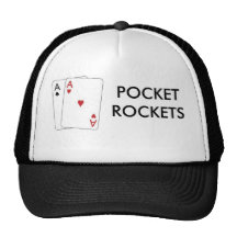 pair of aces1, POCKETROCKETS Mesh Hats