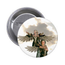 Pair of Angels  Button