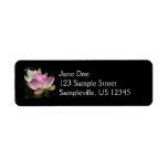 Pair of Lotus Flowers Return Address Label