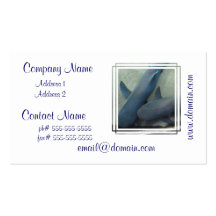 Pair of Sharks Business Cards