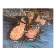 Paire de chaussures, de Vincent van Gogh de cru to Cartons D'invitation