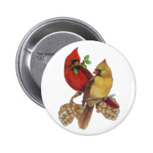 Paires cardinales badge avec épingle
