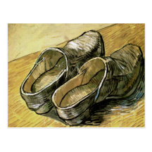 Paires de Van Gogh d'entraves en cuir Cartes Postales