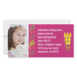 Paisley Birthdy Photo Invitation photo cards