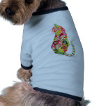 Paisley Cat Designs Dog T-shirt