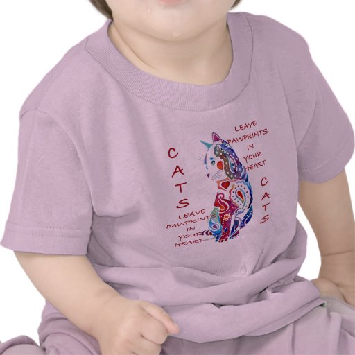 Paisley Cat Designs T-shirt