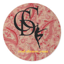 Paisley CCD sticker