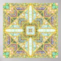 Paisley Diamonds Posters