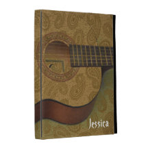 Paisley Guitar iPad Folio Cover