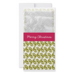 Paisley Holiday Photo Card