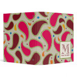 Paisley Monogram Binder