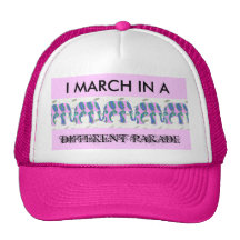 PAISLEY PINK ELEPHANTS TRUCKER HATS
