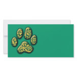 Paisley Puppy Print photo cards