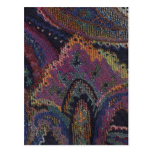 Paisley Purple Post Cards
