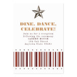 Paisley Stripes Reception or Information Card Business Card Templates