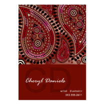 Paisley Supreme Business Card template