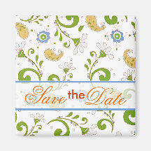 Paisley's garden - Customized Refrigerator Magnets