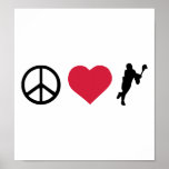 Paix, amour et lacrosse poster