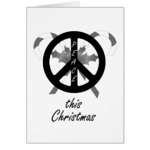 Paix ce Noël Cartes De Vœux
