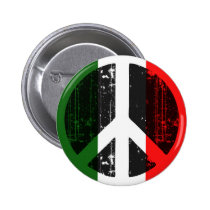 Paix en Italie boutons publicitaires