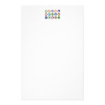 Paix et symboles d'Eco Papier À Lettre Personnalisable