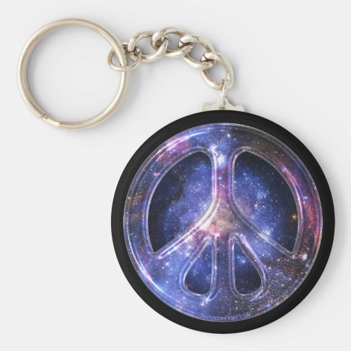 Paix universelle Keychain Porte-clefs