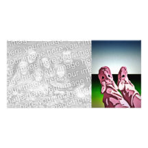 pajama park party gifts : litholook photo card template